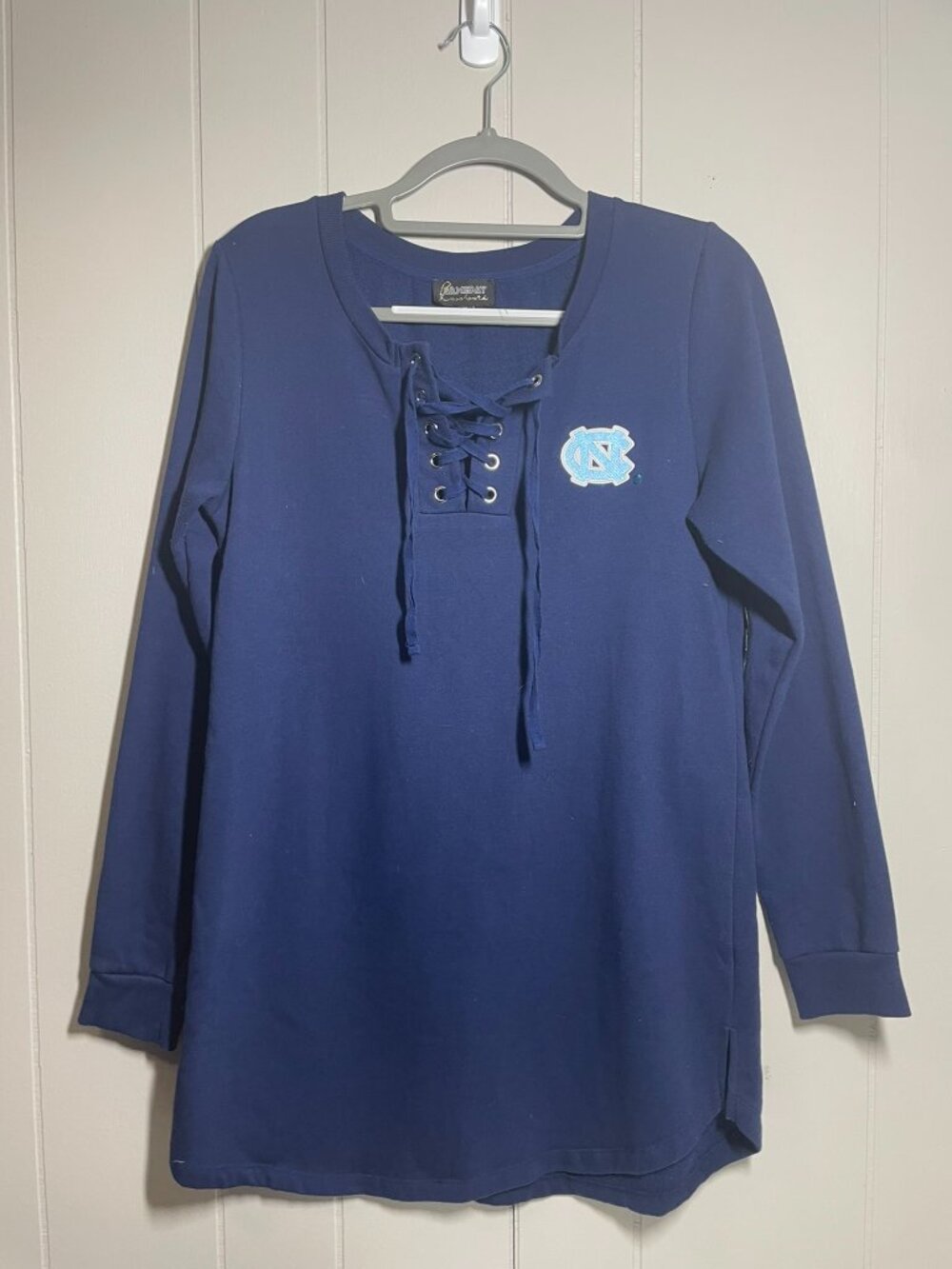 Blue game day long sleeve NC shirt